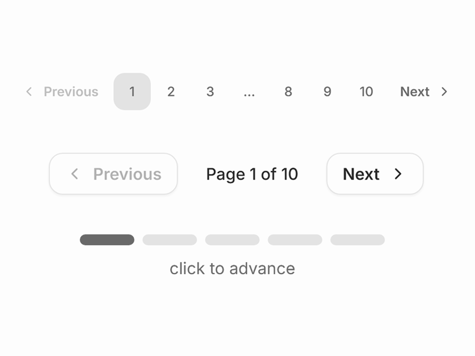 Pagination