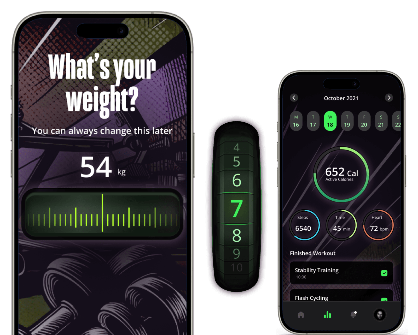 UI sample for the UX case study
